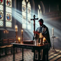 pere herve despres nomme exorcist par l eveque de coutances